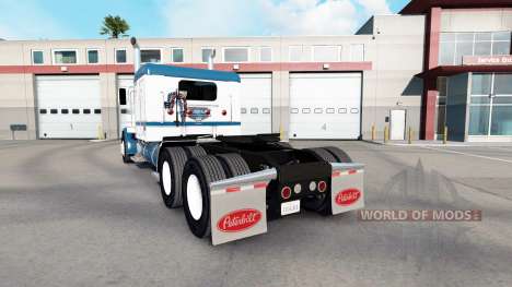Скин Tío D Logística v1.2 на Peterbilt 389 para American Truck Simulator