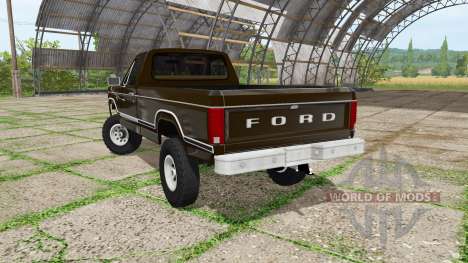 Ford F-150 1985 para Farming Simulator 2017