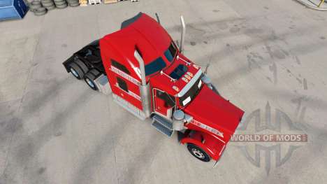 La piel es Uno de Uno de los camiones Kenworth W para American Truck Simulator