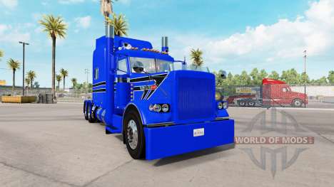 La piel Azul de la Pistola para el camión Peterb para American Truck Simulator