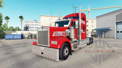 La piel es Uno de Uno de los camiones Kenworth W para American Truck Simulator