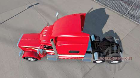 Dragón rojo de la piel para el camión Peterbilt  para American Truck Simulator