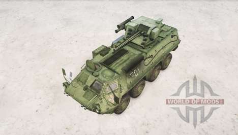 BTR-4E Bucéfalo para Spintires MudRunner