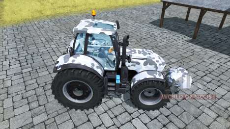 Deutz-Fahr Agrotron 7250 TTV arctic camo para Farming Simulator 2013