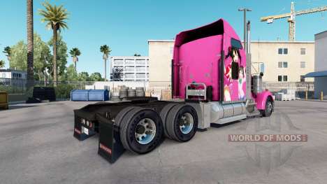 La piel Nico en el camión Kenworth W900 para American Truck Simulator