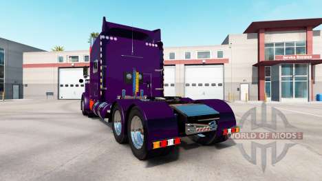 Púrpura de piel de color Naranja para el camión  para American Truck Simulator