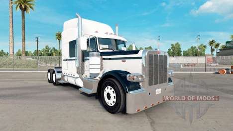 La piel en Blanco Y Negro para el camión Peterbi para American Truck Simulator