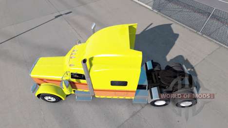 Piel de color Amarillo a punto de Estallar en el para American Truck Simulator