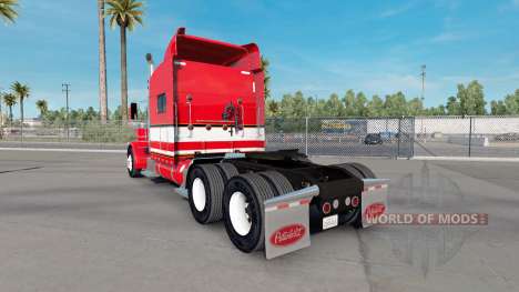 Dragón rojo de la piel para el camión Peterbilt  para American Truck Simulator