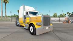 Crema para la piel de Oro para el camión Peterbilt 389 para American Truck Simulator