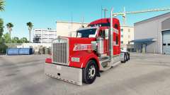 La piel es Uno de Uno de los camiones Kenworth W900 para American Truck Simulator