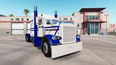 Rollin piel Blanca para el camión Peterbilt 389 para American Truck Simulator