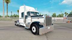 La piel en Blanco Y Negro para el camión Peterbilt 389 para American Truck Simulator