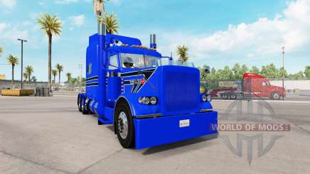 La piel Azul de la Pistola para el camión Peterbilt 389 para American Truck Simulator