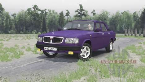 GAS 3110 Volga para Spin Tires