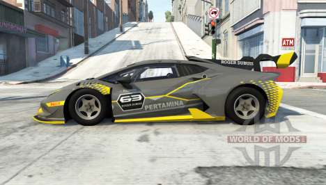 Lamborghini Huracan LP 620-2 Super Trofeo EVO para BeamNG Drive