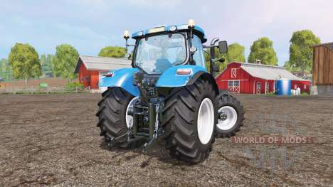 New Holland T6.160 front loader para Farming Simulator 2015