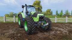 Deutz-Fahr Agrotron 7250 front loader para Farming Simulator 2015