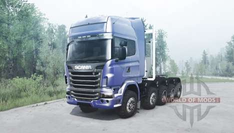 Scania R730 10x10 para Spintires MudRunner