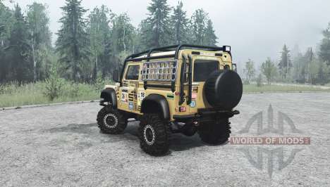 Land Rover Defender 90 off-road para Spintires MudRunner