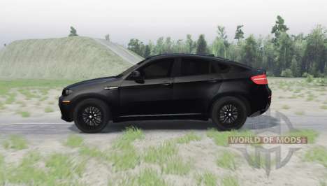 BMW X6 M para Spin Tires