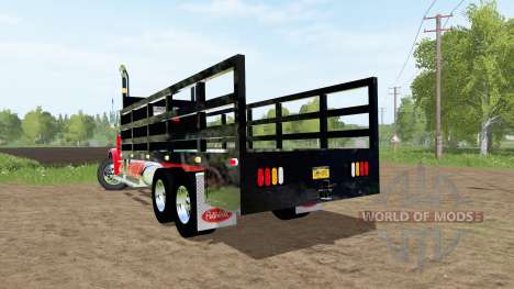 Peterbilt 388 stake bed para Farming Simulator 2017