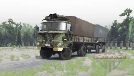 IFA W50 L army para Spin Tires