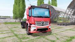 Mercedes-Benz Antos 2540 hooklift para Farming Simulator 2017