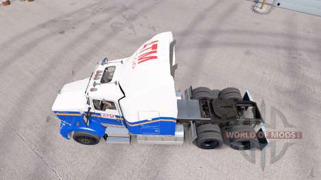La piel CAJERO automático en el camión Kenworth  para American Truck Simulator