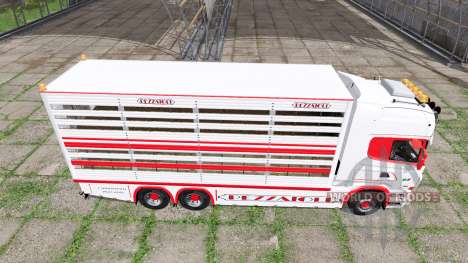 Scania R730 cattle transport v2.2 para Farming Simulator 2017