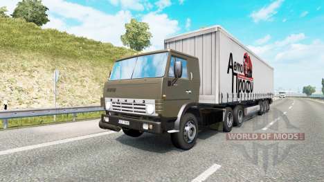 Russian traffic pack v1.7.1 para Euro Truck Simulator 2