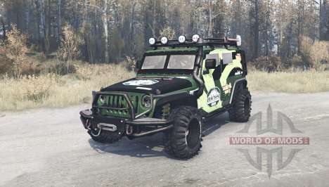 Jeep Wrangler (JK) diesel para Spintires MudRunner