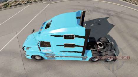 La piel TFX Internacional para el camión de Volv para American Truck Simulator