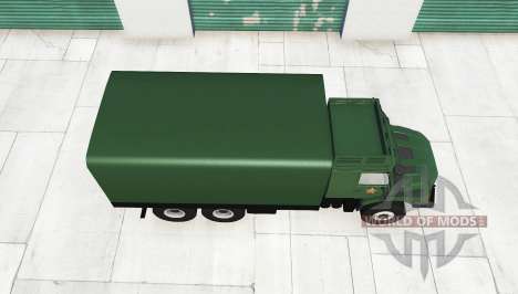 Mercedes-Benz Zetros 2733 A chinese army para BeamNG Drive