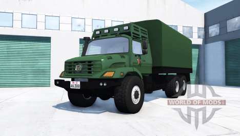 Mercedes-Benz Zetros 2733 A chinese army para BeamNG Drive