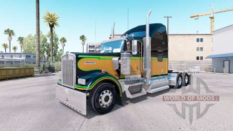 La piel JA.Día de emancipación en el camión Kenw para American Truck Simulator