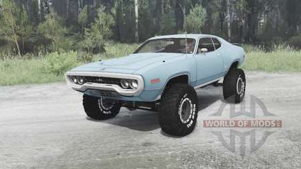 Plymouth GTX 1971 (GR2-RS23) off-road para MudRunner