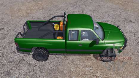 Dodge Ram 2500 Club Cab forest para Farming Simulator 2013