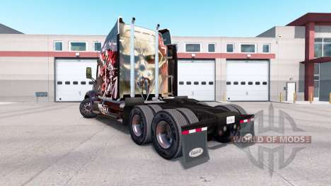 La piel de Ataque en Titán en el tractor Peterbi para American Truck Simulator