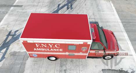 Gavril H-Series F.N.Y.C ambulance para BeamNG Drive
