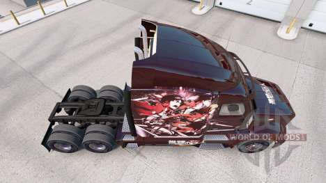 La piel de Ataque en Titán en el tractor Peterbi para American Truck Simulator