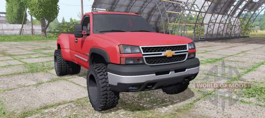 Chevrolet Silverado Regular Cab duramax 2004 para Farming Simulator 2017