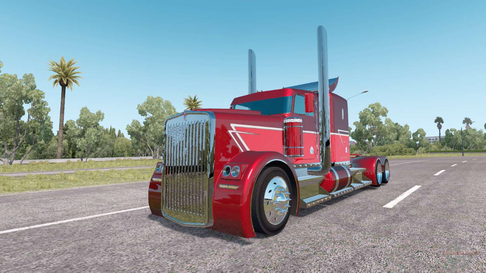 Kenworth Phantom Para American Truck Simulator