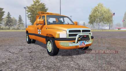 Dodge Ram 3500 Club Cab wrecker para Farming Simulator 2013