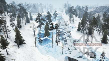 Invierno-Siberia v1.1 para MudRunner