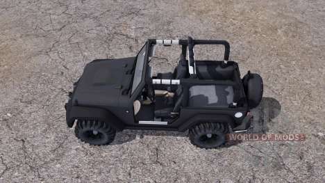 Jeep Wrangler (JK) v2.2 para Farming Simulator 2013