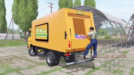 Mercedes-Benz Actros 1836 (MP2) garbage truck para Farming Simulator 2017