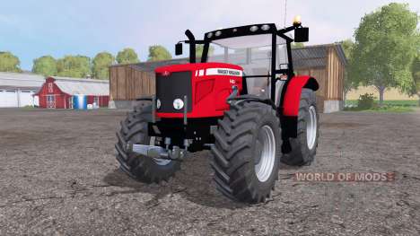 Massey Ferguson 6480 front loader para Farming Simulator 2015