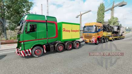 Heavy Haulage Convoy para Euro Truck Simulator 2
