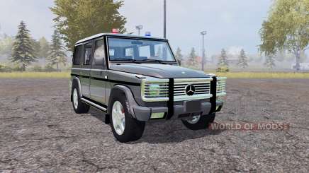 Mercedes-Benz G500 (W463) Unmarked Police para Farming Simulator 2013
